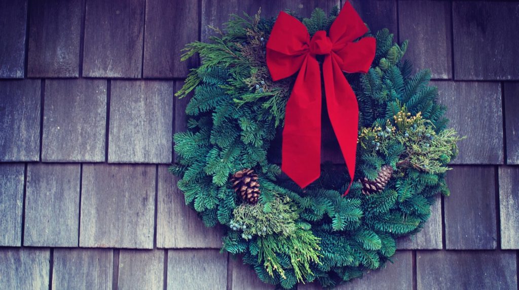 Wreaths at Christmas and Yuletide