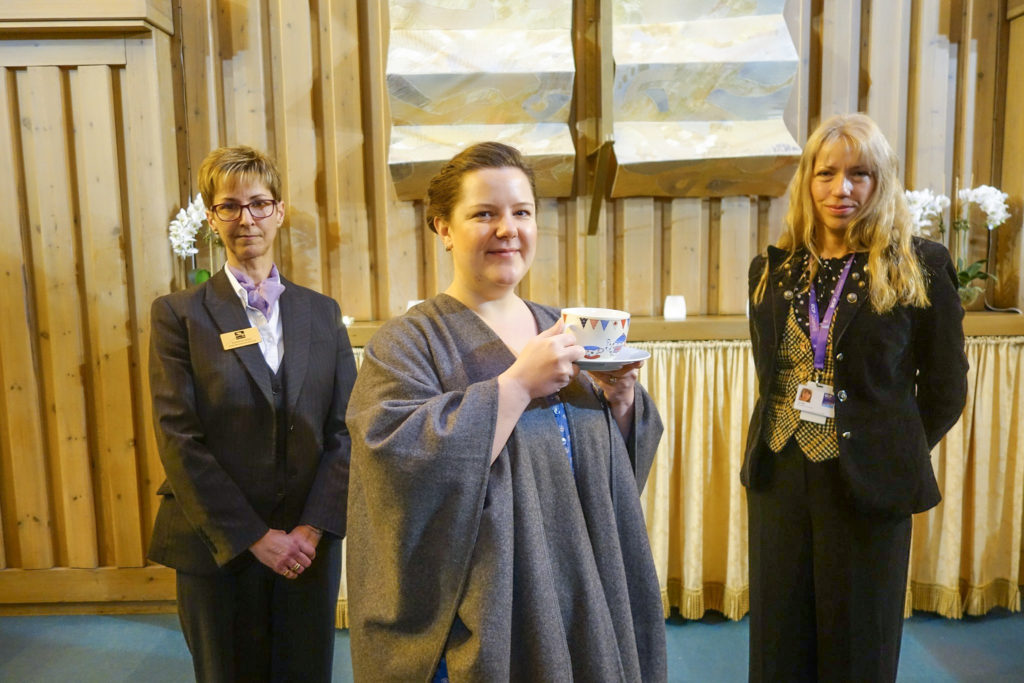 Sacred Celebrant Ellie Brooks, IPHM at Poole Crematorium